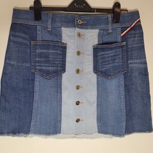 Tommy Hilfiger Blue Denim Skirt
